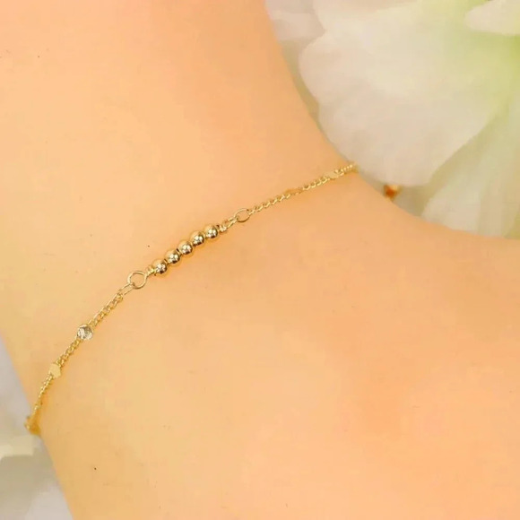 Minimalist Anklet, Sleek & Modern Design, Women’s Fashion, YC110311-A - Picture 10 of 10